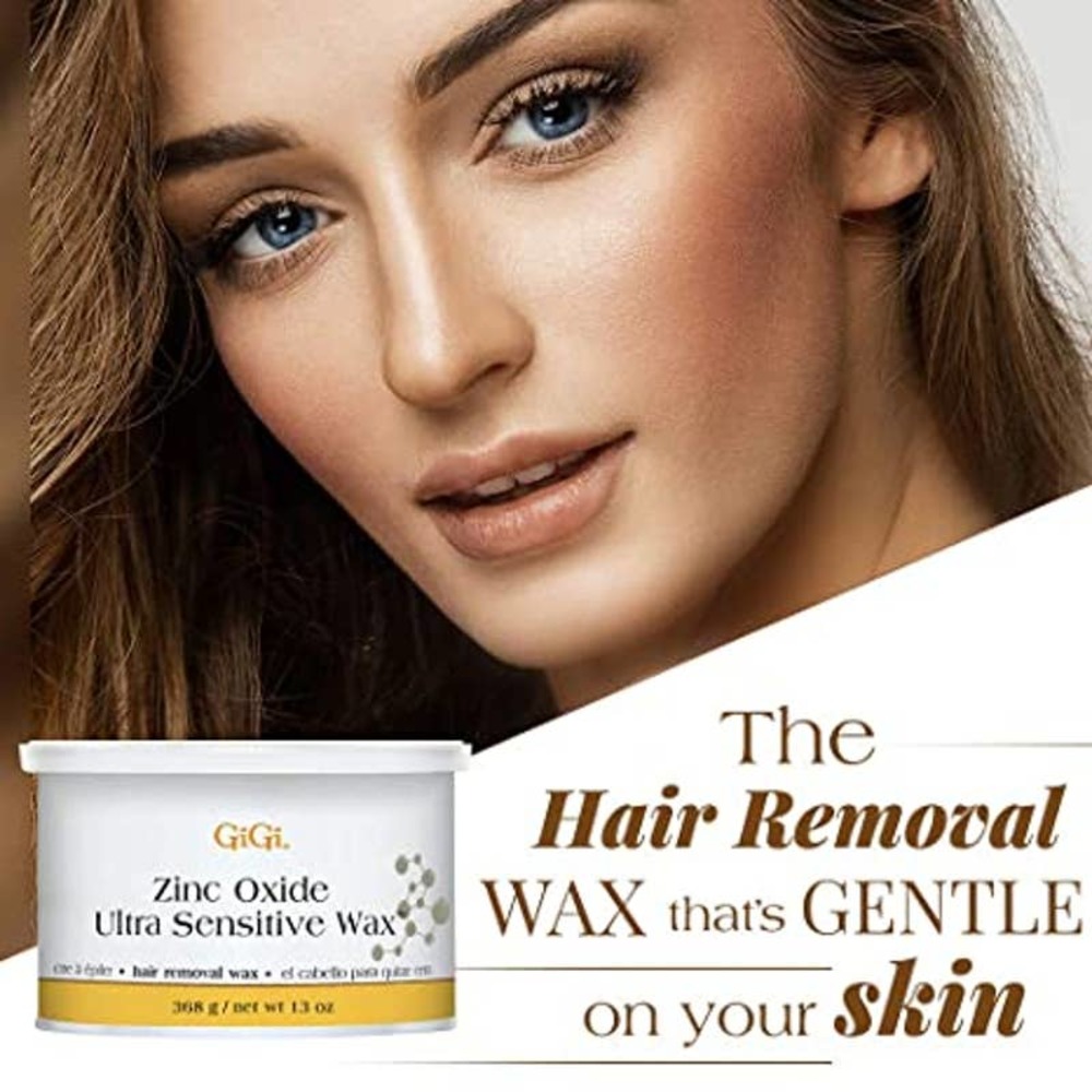 GiGi Zinc Oxide Ultra Sensitive Hair Removal Wax (13oz)